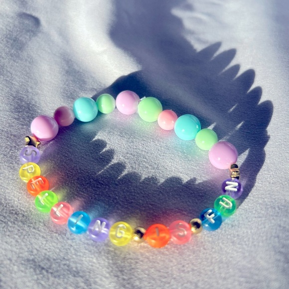 Jewelry - Spelling Is Fun Taylor Swift Handmade Bracelet